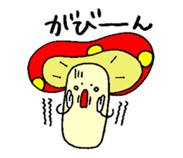 mushroom's sticker sticker #5285933