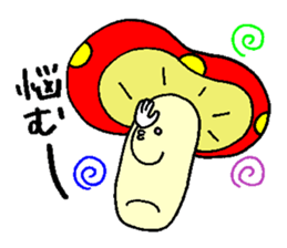 mushroom's sticker sticker #5285935