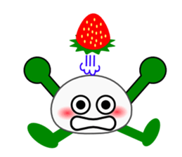 Strawberry Daifuku PUKU2 sticker #5286690