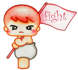 Q baby (Pipi monkey) sticker #5286906