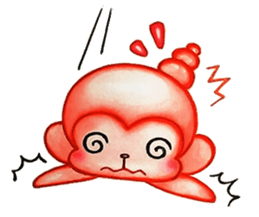 Q baby (Pipi monkey) sticker #5286910