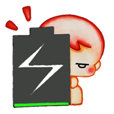 Q baby (Pipi monkey) sticker #5286915