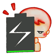 Q baby (Pipi monkey) sticker #5286915