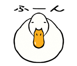 Mr. duck sticker sticker #5286967