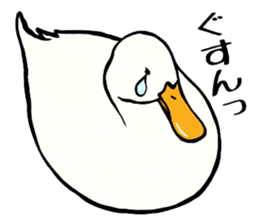 Mr. duck sticker sticker #5286995