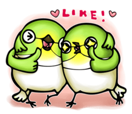 Emma's birds NO.2 sticker #5287685