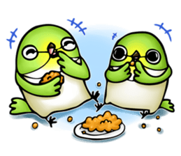 Emma's birds NO.2 sticker #5287693