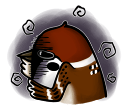 Emma's birds NO.2 sticker #5287708