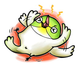 Emma's birds NO.2 sticker #5287716