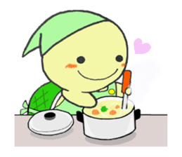 Little Kamekichi 2 sticker #5287741