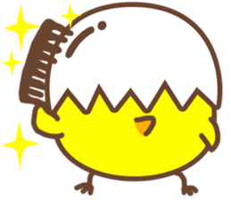 Eggshell Chick sticker #5288090