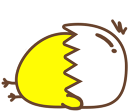 Eggshell Chick sticker #5288099