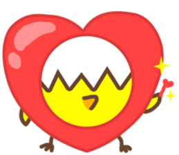 Eggshell Chick sticker #5288104