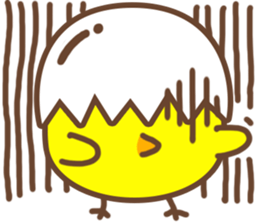 Eggshell Chick sticker #5288114