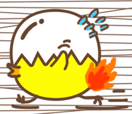 Eggshell Chick sticker #5288118