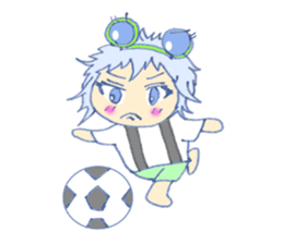 Cute frog girl everyday and makeover sticker #5288327