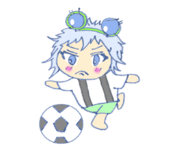 Cute frog girl everyday and makeover sticker #5288327