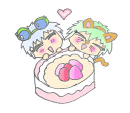 Cute frog girl everyday and makeover sticker #5288345