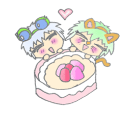 Cute frog girl everyday and makeover sticker #5288345