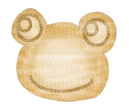 Cute frog girl everyday and makeover sticker #5288346