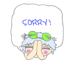 Cute frog girl everyday and makeover sticker #5288348