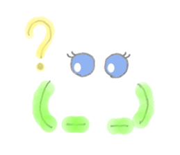 Cute frog girl everyday and makeover sticker #5288360