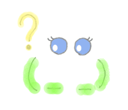 Cute frog girl everyday and makeover sticker #5288360