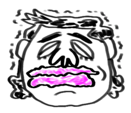 Comic Faces of the Scribble sticker #5288581