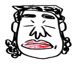 Comic Faces of the Scribble sticker #5288587