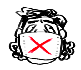 Comic Faces of the Scribble sticker #5288602