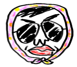 Comic Faces of the Scribble sticker #5288603