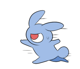 monoeye bunny sticker #5288727