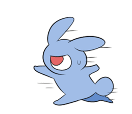 monoeye bunny sticker #5288727