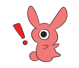 monoeye bunny sticker #5288729