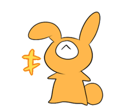 monoeye bunny sticker #5288730