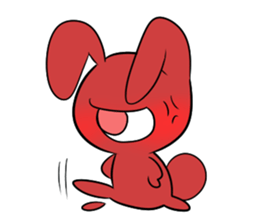 monoeye bunny sticker #5288732