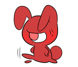 monoeye bunny sticker #5288732