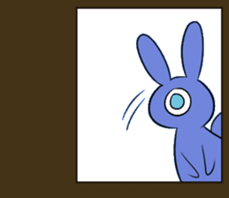 monoeye bunny sticker #5288736