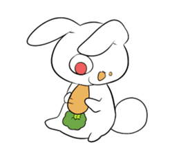 monoeye bunny sticker #5288737