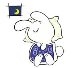 monoeye bunny sticker #5288739