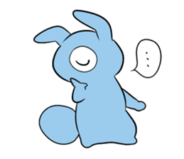 monoeye bunny sticker #5288746