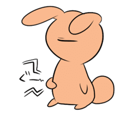 monoeye bunny sticker #5288753