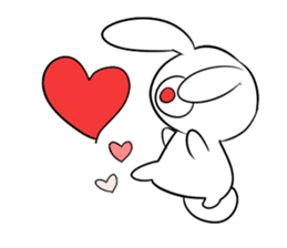 monoeye bunny sticker #5288754