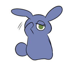 monoeye bunny sticker #5288757