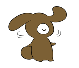 monoeye bunny sticker #5288758