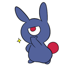 monoeye bunny sticker #5288761