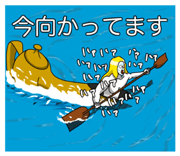 genie of the lamp sticker #5288839