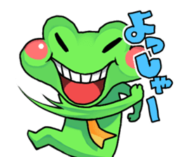 A frog man of Naniwa. sticker #5288924