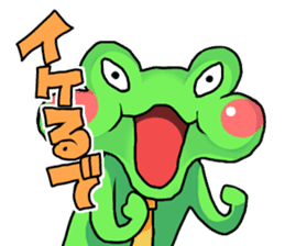 A frog man of Naniwa. sticker #5288925