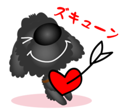 Black dog bikke part.1 sticker #5289285